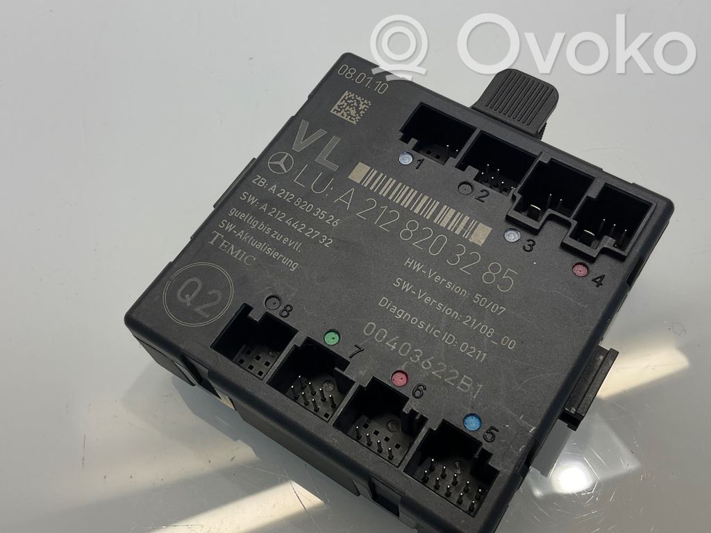 Mercedes-Benz E W212 Door control unit/module 