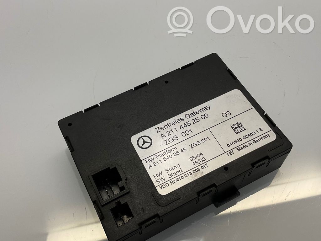 Mercedes-Benz E W211 Modul control gateway 
