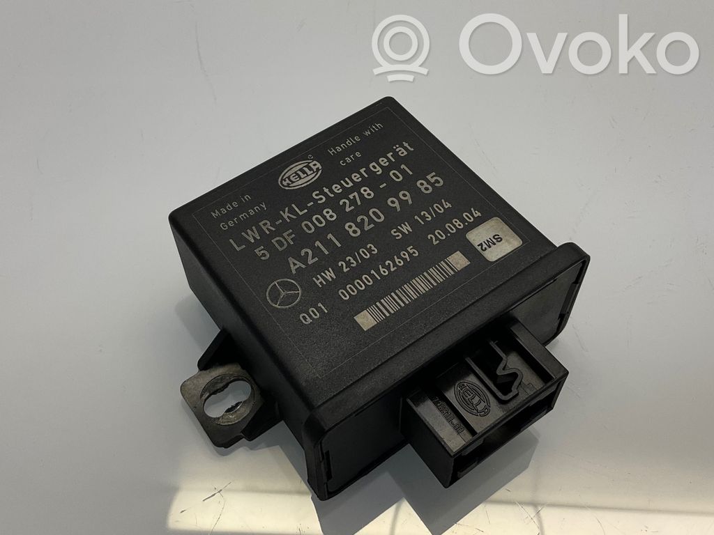 Módulo de luz LCM   A2118209985,5DF00827801,0000162695,2118209985