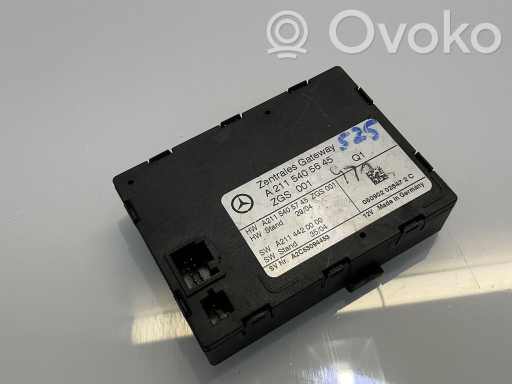 Módulo de control Gateway   A2115405645,A2114420000,A2115405745,2115405645