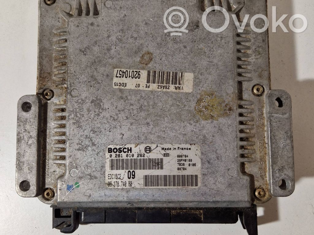 Peugeot 607 Engine control unit/module 