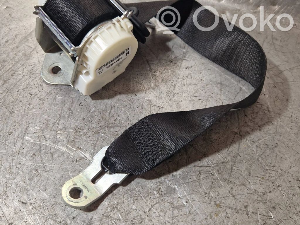 BMW 6 F12 F13 Pas bezpieczeństwa fotela tylnego 