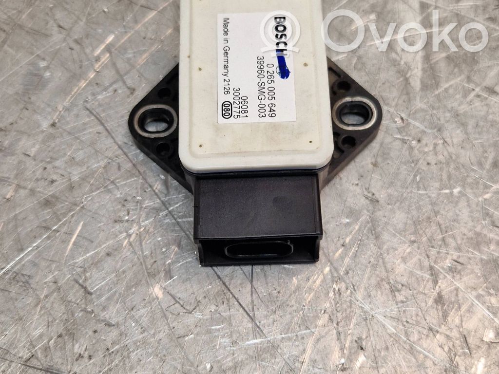 Honda Civic ESP acceleration yaw rate sensor 