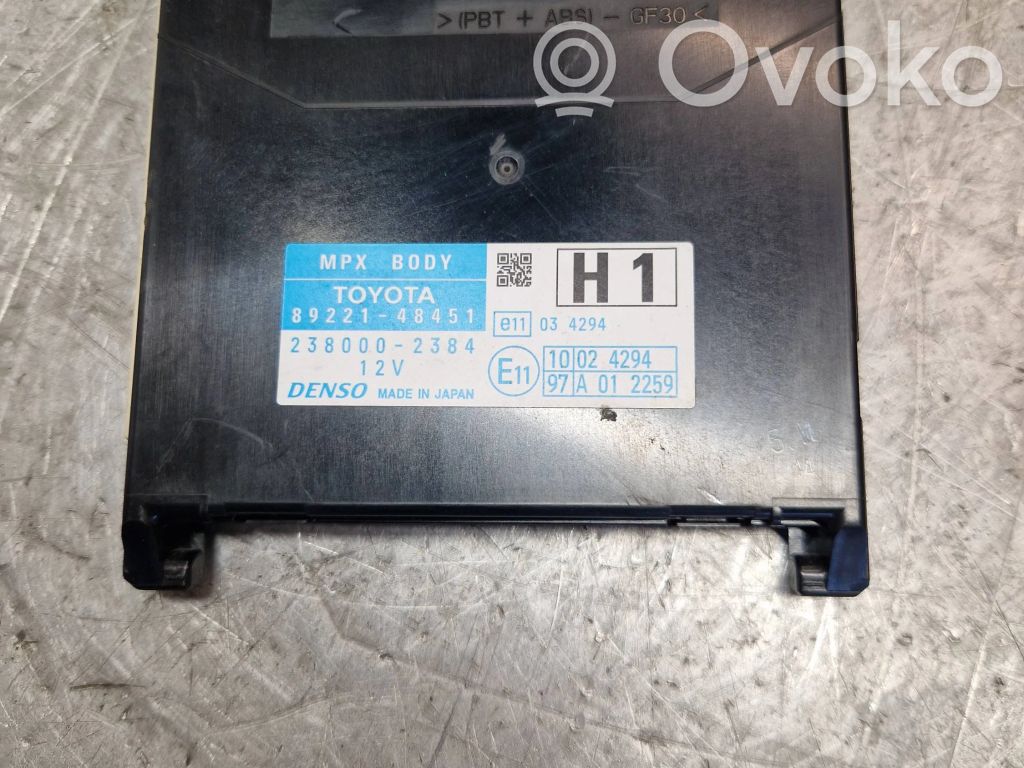 Lexus RX 450H Other control units/modules 