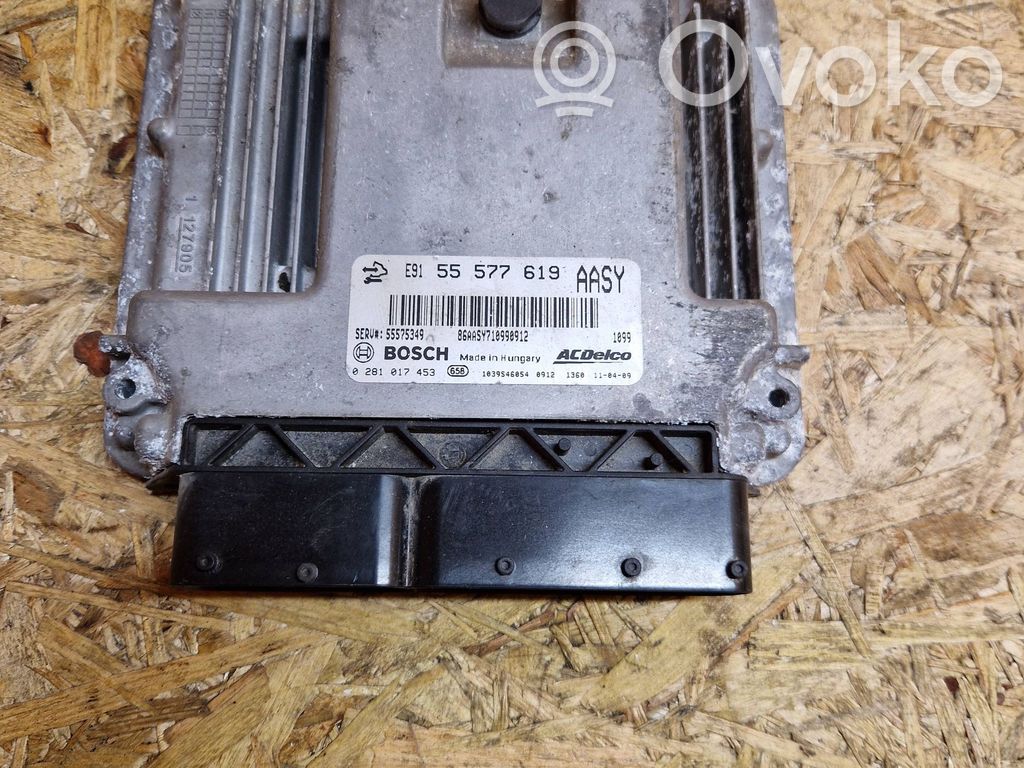 Engine control unit/module   55577619,55575349,0281017453