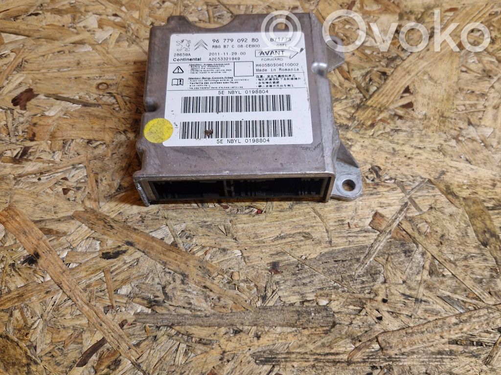 Citroen C4 II Airbag control unit/module 