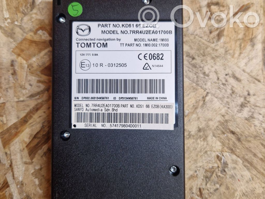 Mazda CX-5 GPS navigation control unit/module 