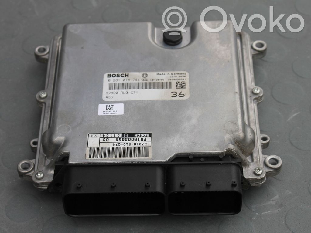 Honda Accord Engine control unit/module 