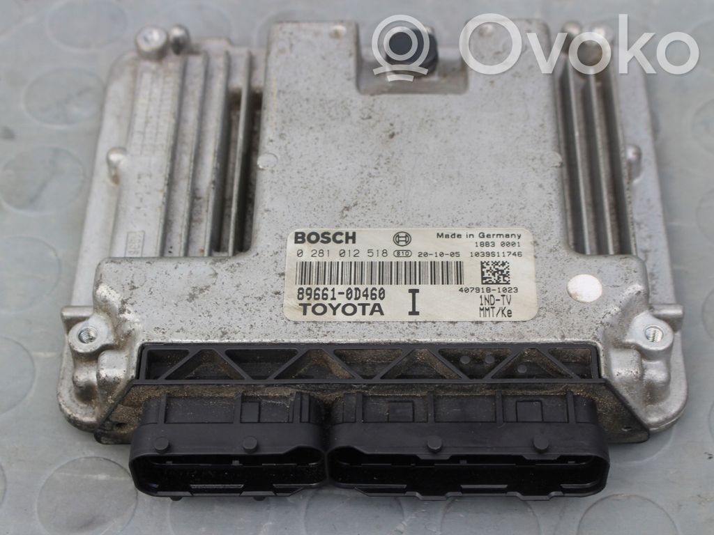 Toyota Yaris Engine control unit/module 