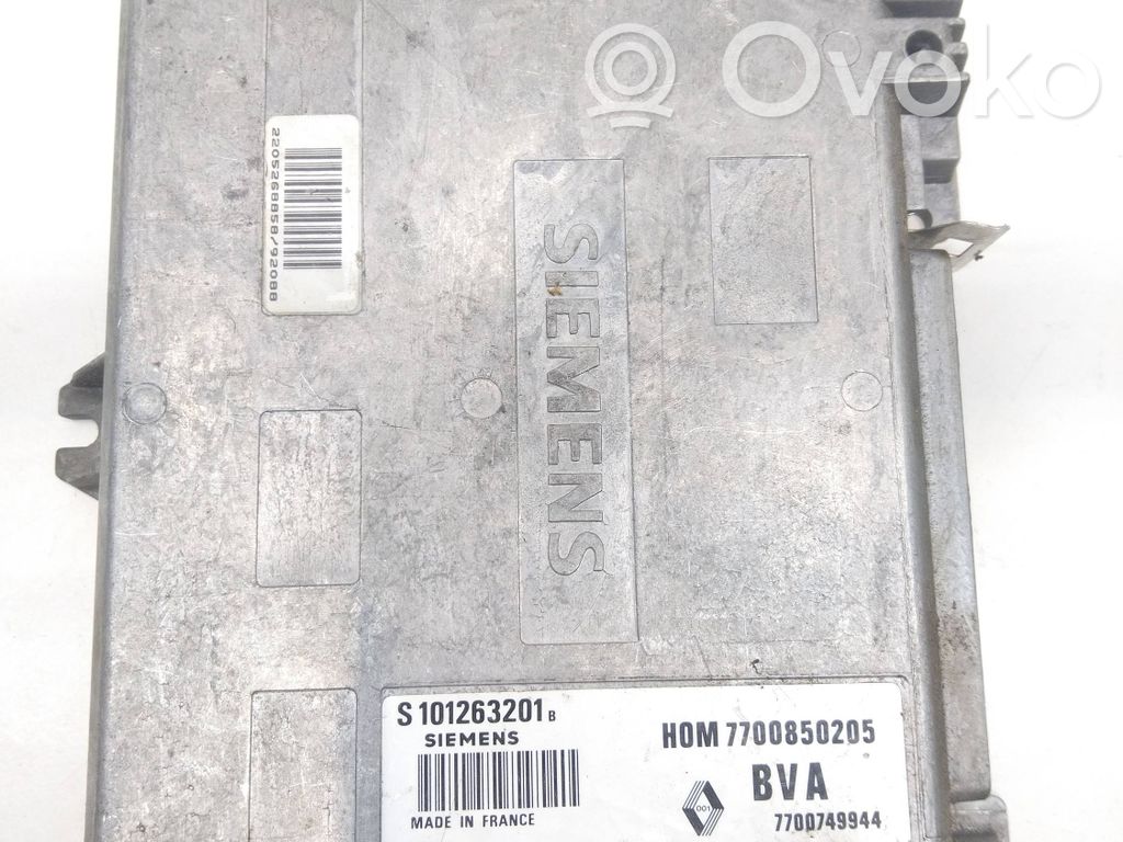 Engine control unit/module   7700749944,7700850205,S101263201B