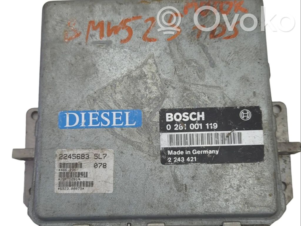 BMW 5 E34 Engine control unit/module 