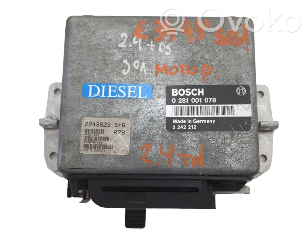 BMW 5 E34 Engine control unit/module 
