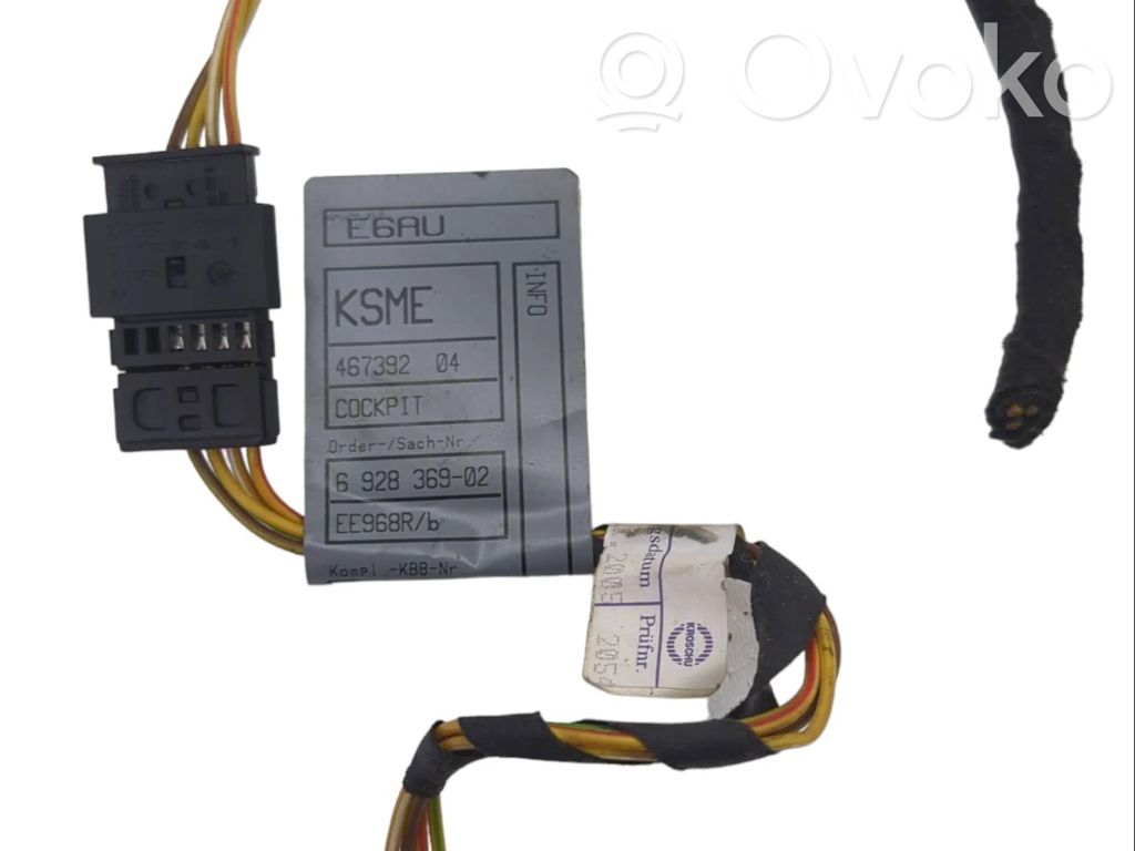 BMW 5 E60 E61 Parking sensor (PDC) wiring loom 