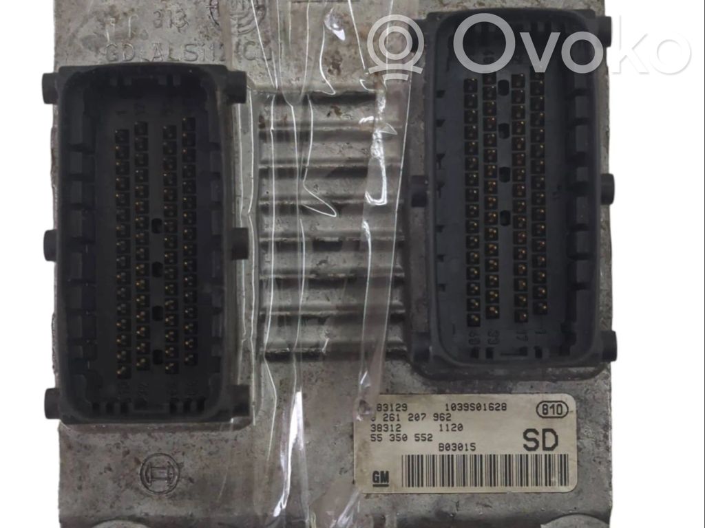 Engine control unit/module ECU   55350552,0261207962,1039S01628