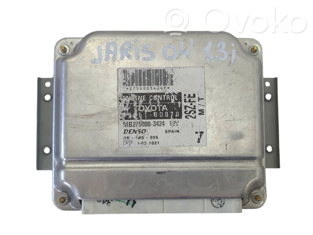 Toyota Yaris Engine control unit/module 