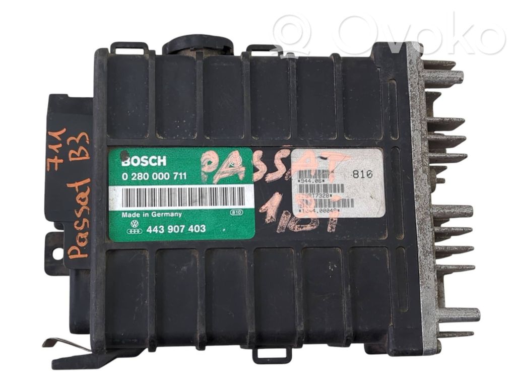 Engine control unit/module   0280000711,443907403,28RT7328