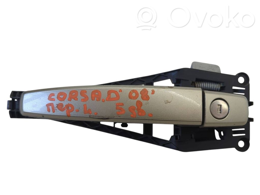Opel Corsa D Front door exterior handle 