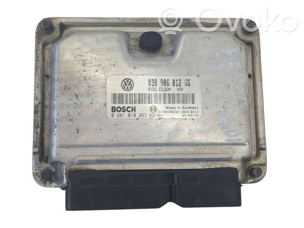 Skoda Fabia Mk1 (6Y) Engine control unit/module 
