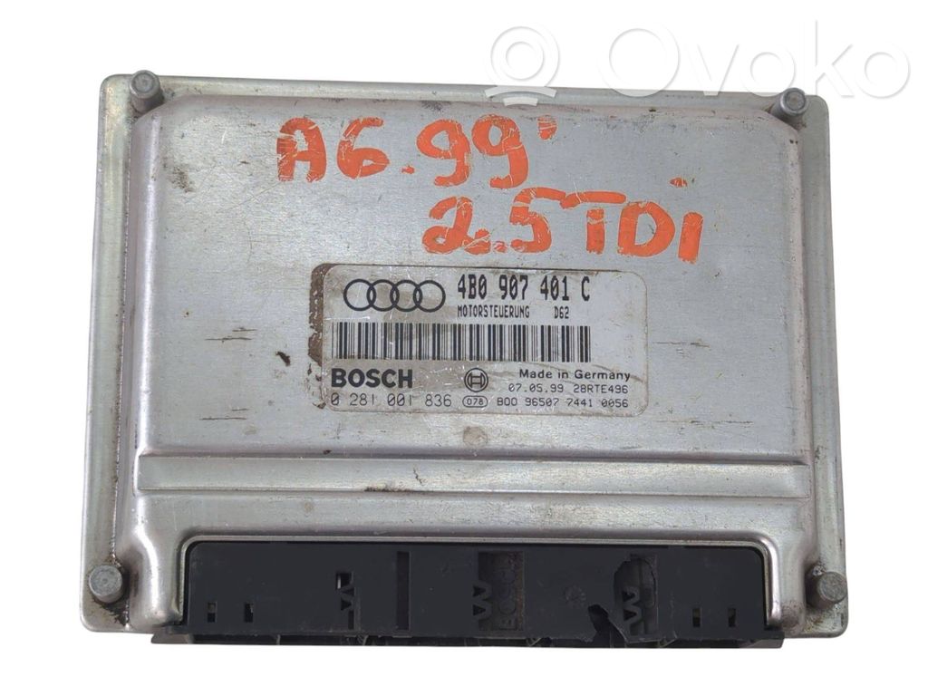 Audi A6 S6 C5 4B Engine control unit/module 