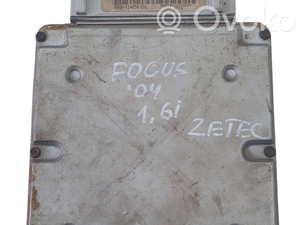 Engine control unit/module   98AB12A650CXC,CAD9D19