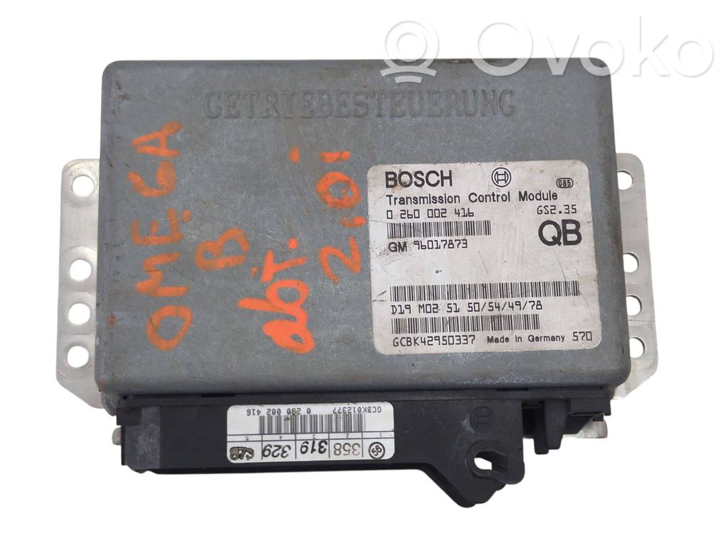 Gearbox control unit/module   0260002416,96017873,GCBK42950337