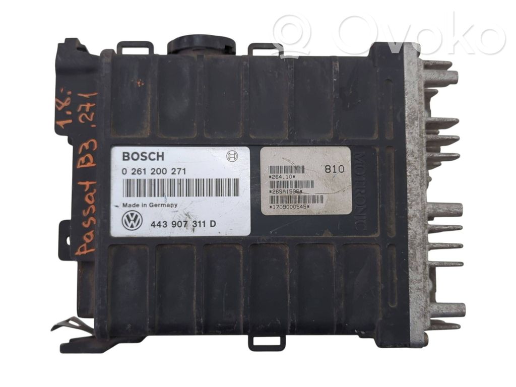 Volkswagen PASSAT B3 Engine control unit/module 