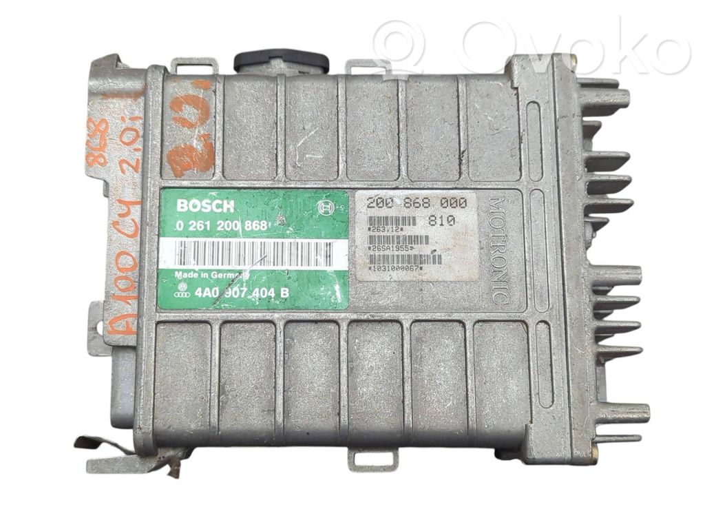 Engine control unit/module   4A0907404B,0261200868,200868000