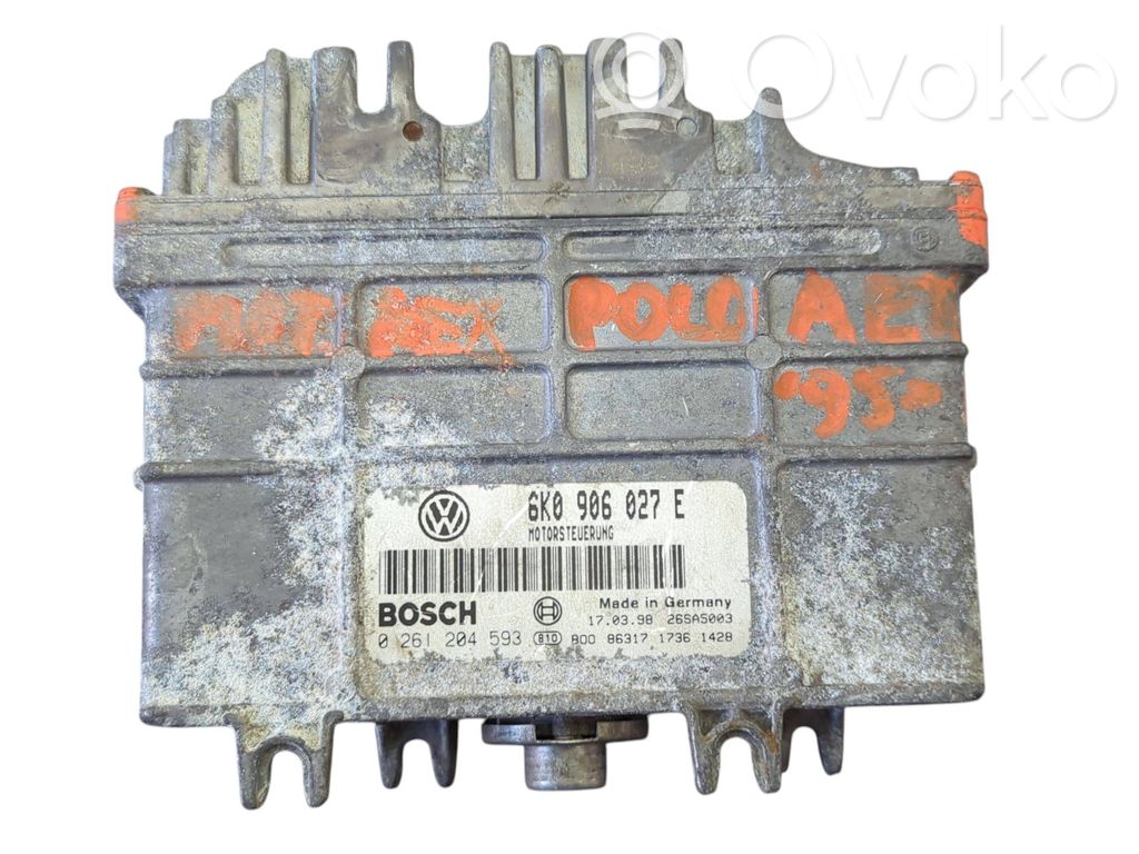 Volkswagen Polo III 6N 6N2 6NF Engine control unit/module 