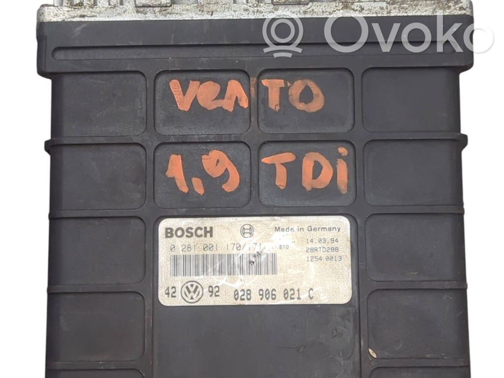 Volkswagen Golf III Engine control unit/module 