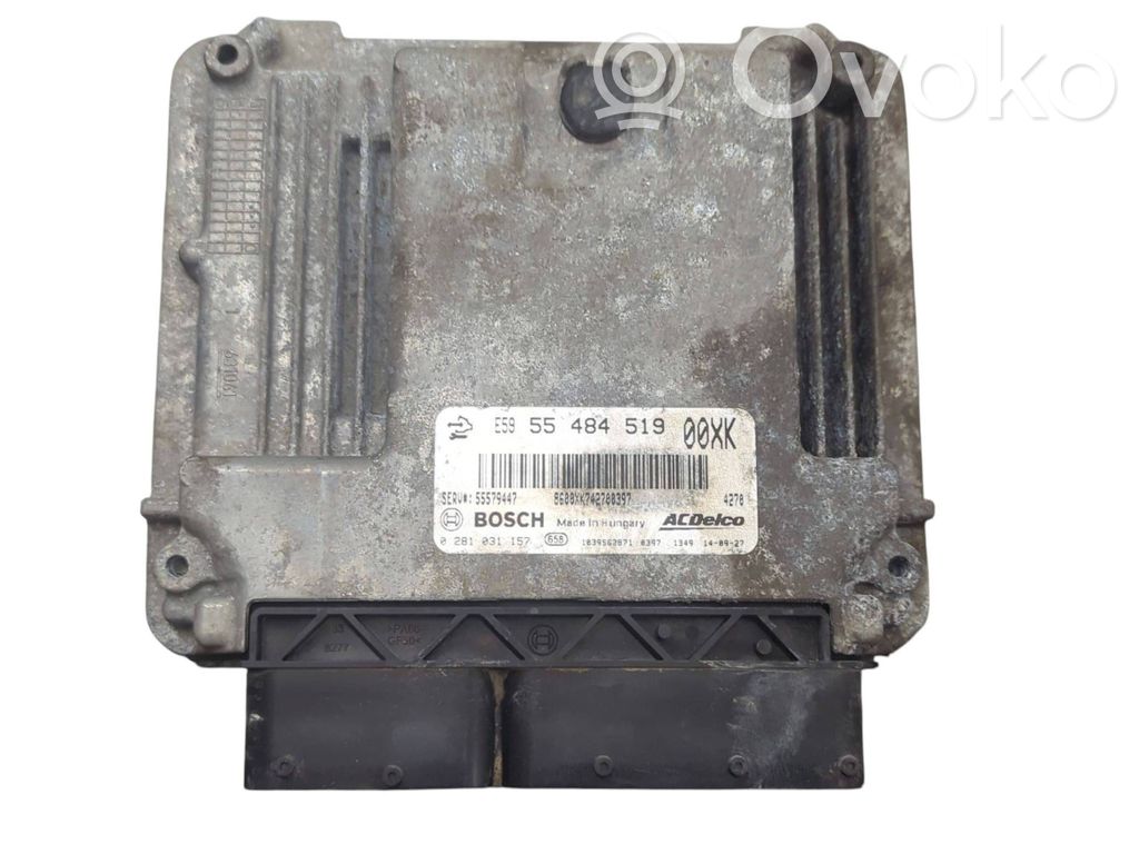 Engine control unit/module   55484519,55579447,5548451900XK,0281031157