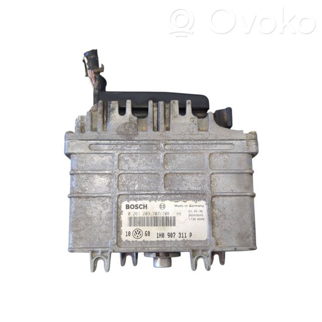 Engine control unit/module   0261203707,0261203708,1H0907311P