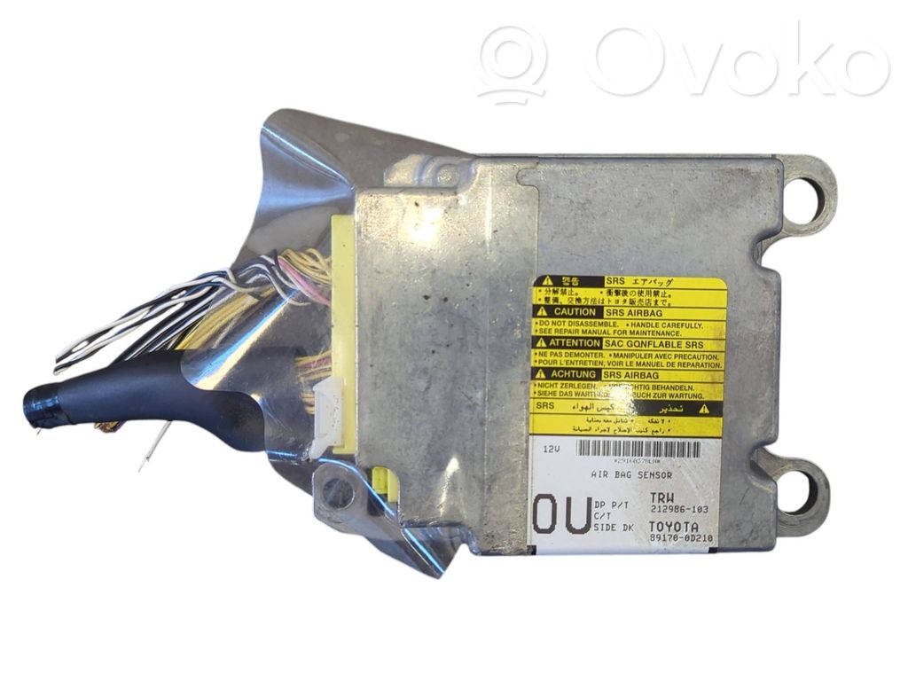 Toyota Yaris Module de contrôle airbag 