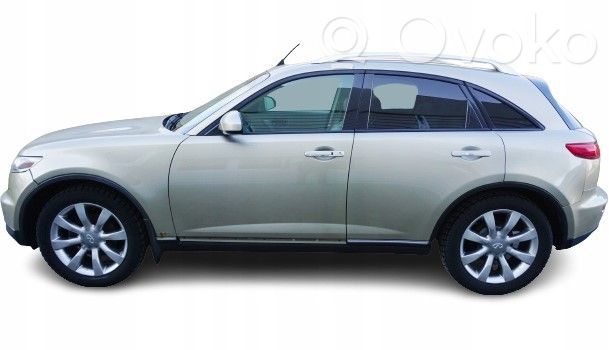 Infiniti FX Rear door window glass 