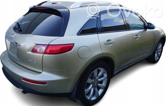Infiniti FX Rear door window glass 