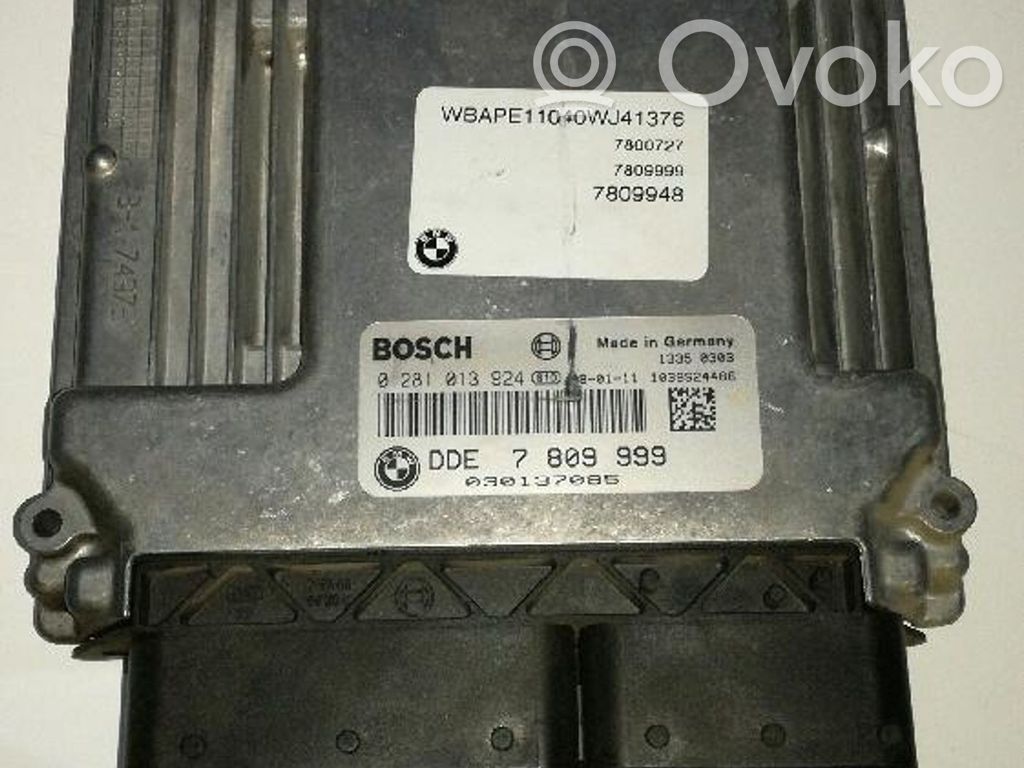 Unidad de control/módulo del motor   7809999,BOSCH,BOSCH
