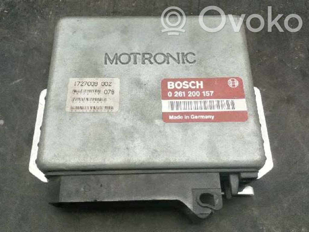 Unidad de control/módulo del motor   0261200157