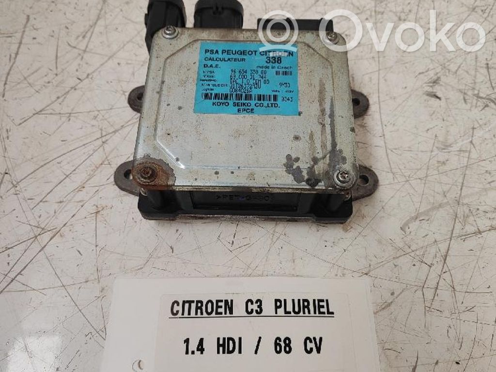 Citroen C3 Moduł / Sterownik wspomagania kierownicy 