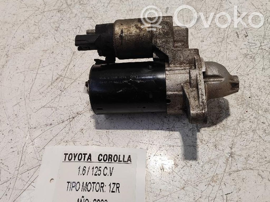 Toyota Corolla E140 E150 Starteris 
