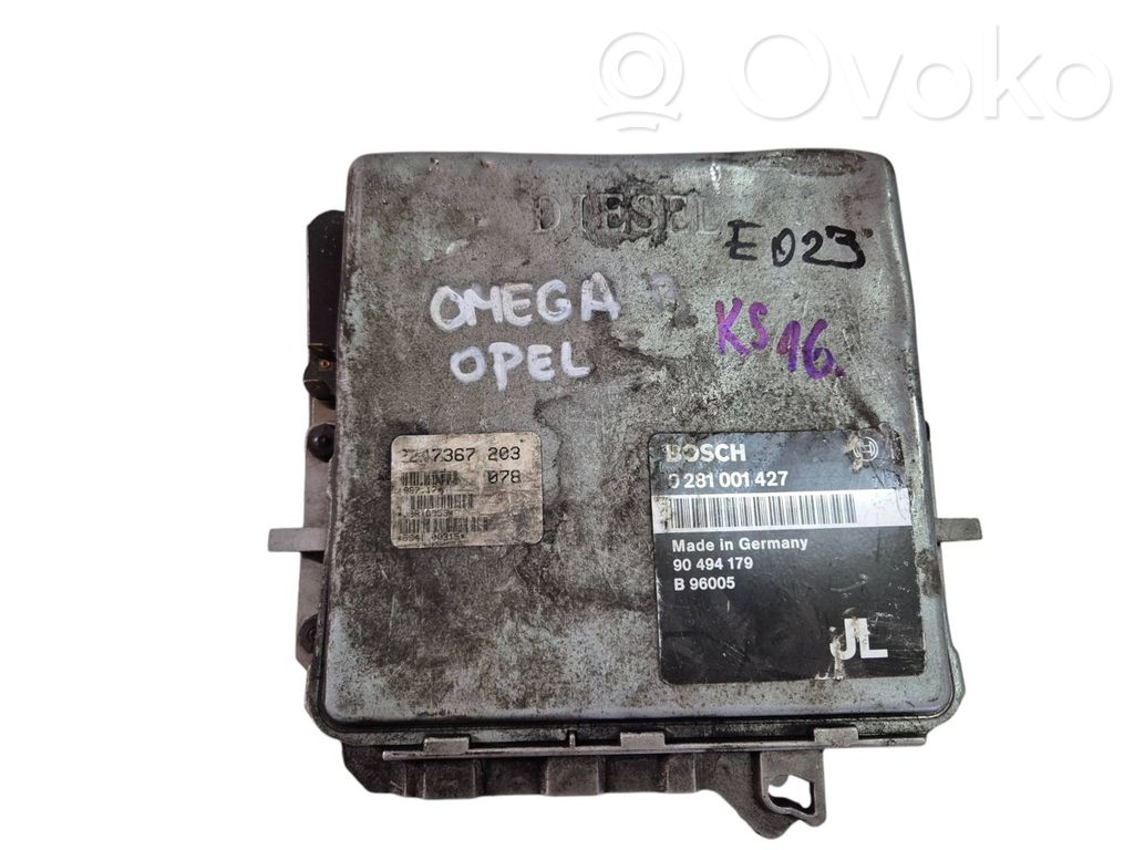 Engine control unit/module   90494179,B96005,0281001427