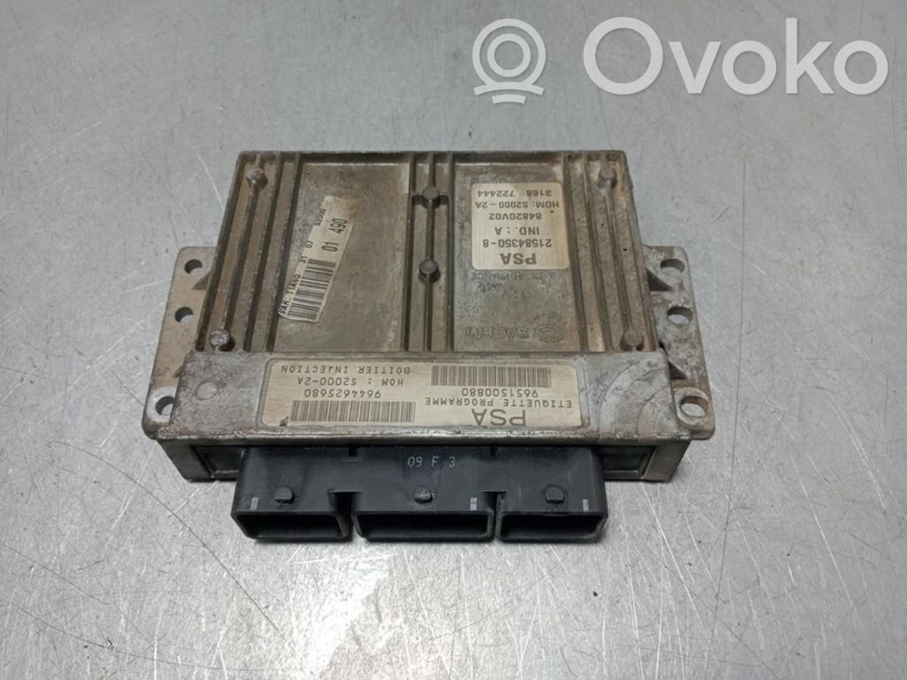 Peugeot 206+ Galios (ECU) modulis 