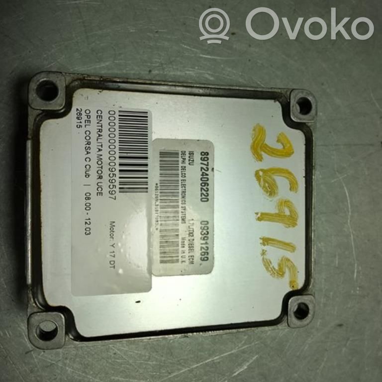 Opel Corsa C Engine control unit/module ECU 
