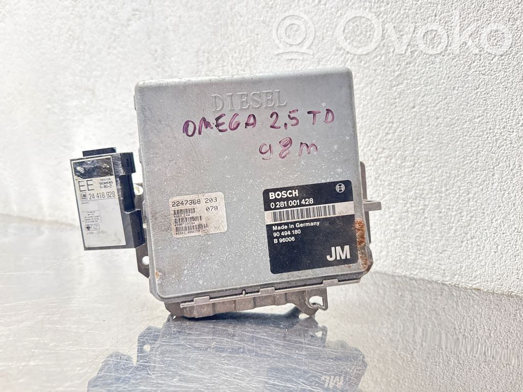 Engine control unit/module   0281001428,90494180,B96006