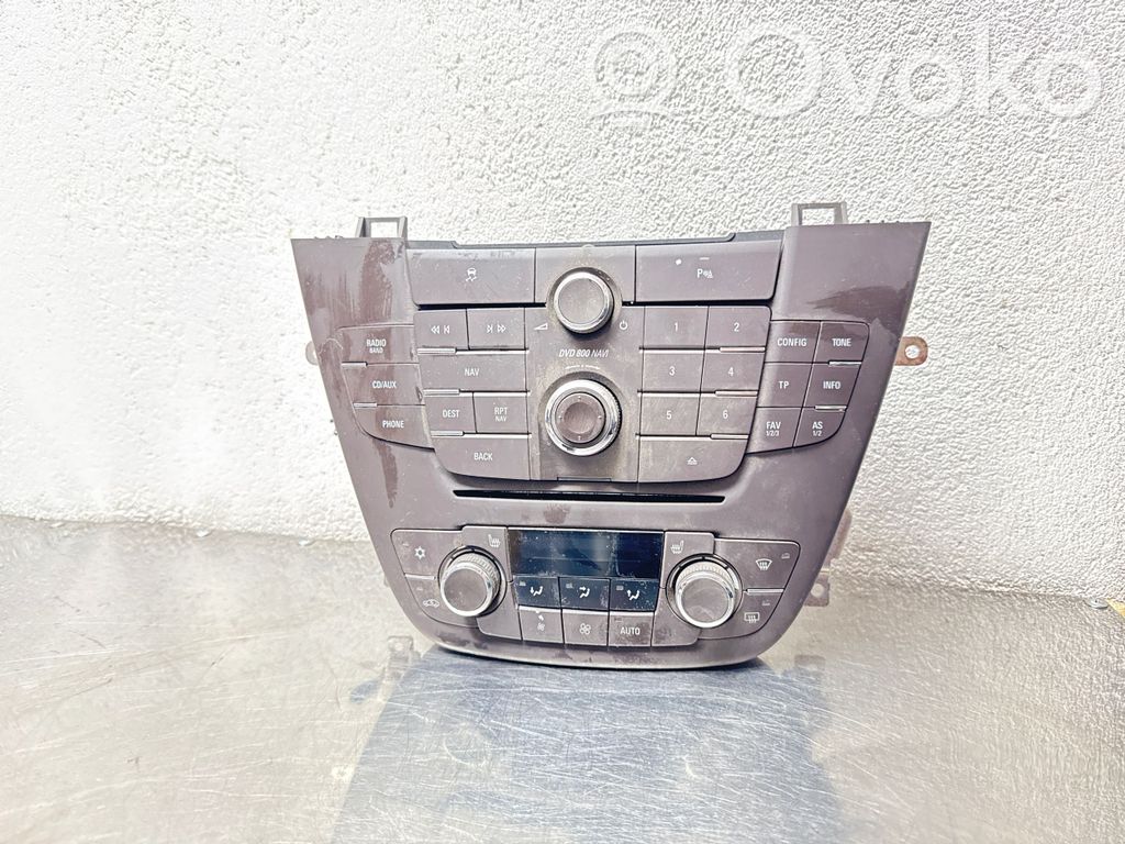 Opel Insignia A Head unit multimedia control 