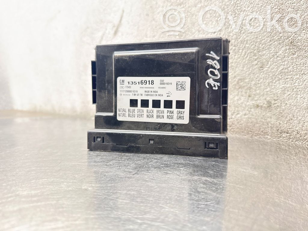 Opel Insignia B Central body control module 