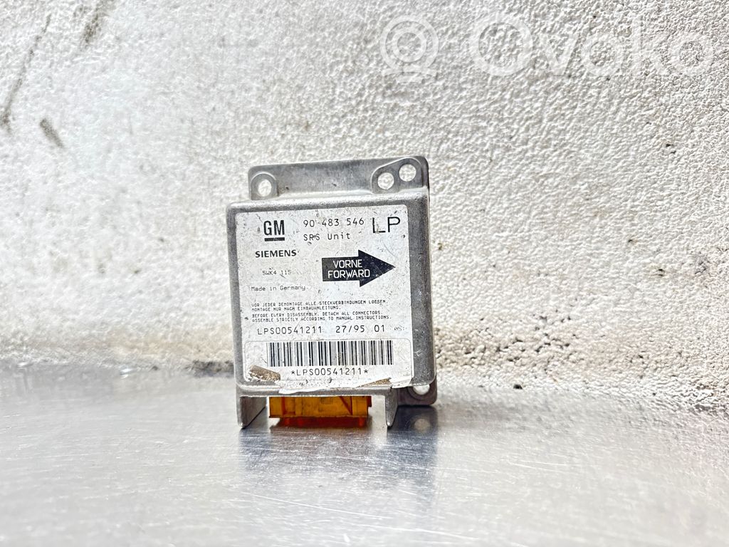 Opel Corsa C Airbag control unit/module 