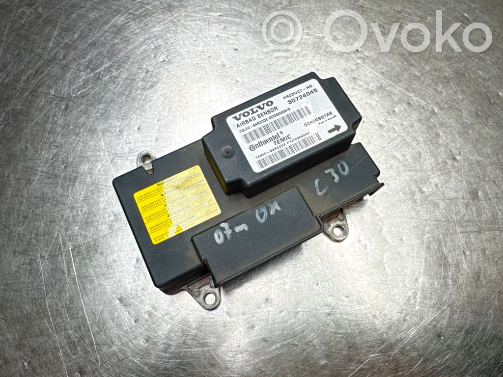 Volvo C30 Module de contrôle airbag 