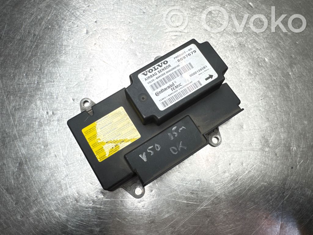 Airbag control unit/module   8697679,00001393B1,004042900169