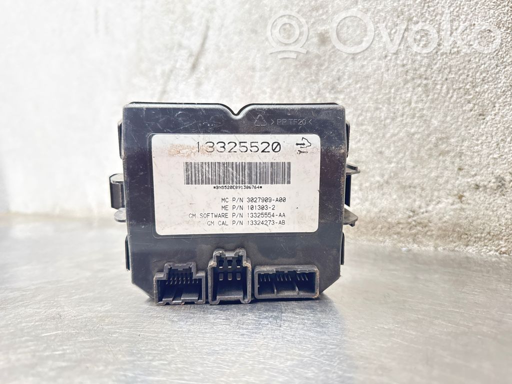 Tailgate/trunk control unit/module   13325520