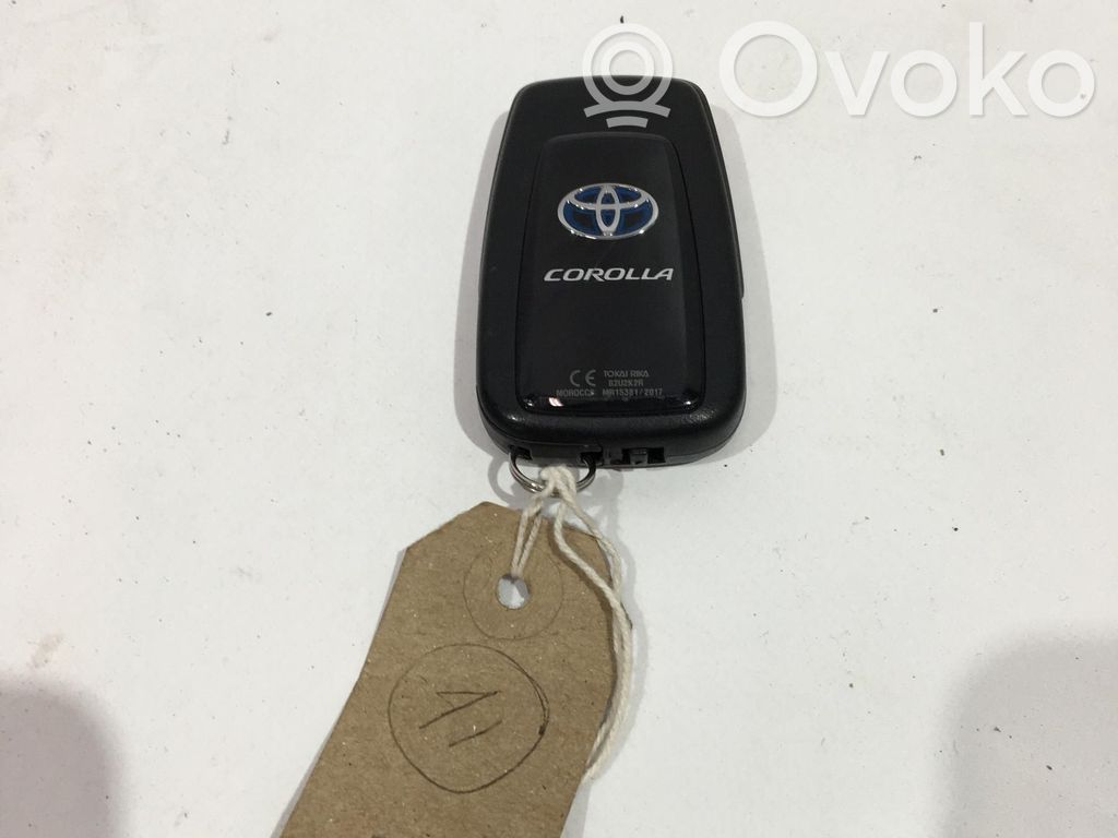 Toyota Corolla E210 E21 Tarjeta/llave de arranque 