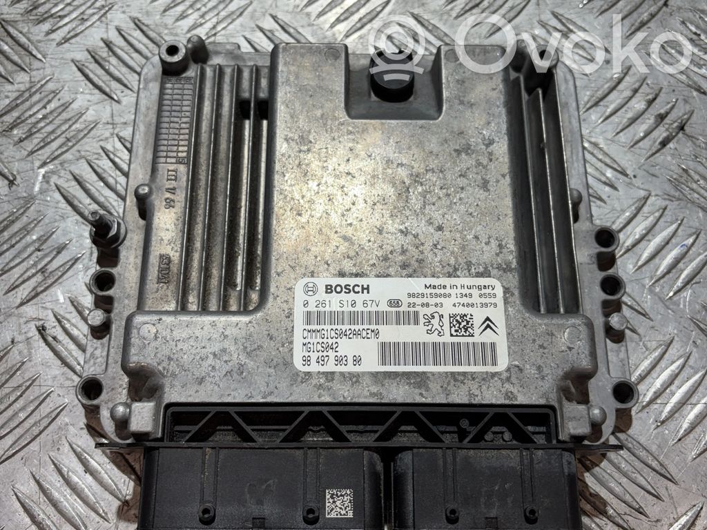 Engine control unit/module ECU   9849790380,9849790380